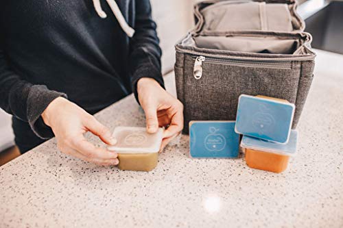 Oodies Baby Food Lids-3 Pack-Reusable And Dishwasher Safe-Bpa Free-Compatible With Gerber Baby Food Containers #TOP2