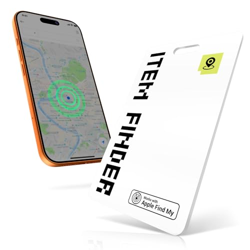 Wallet Tracker Card, Wallet Tracker with Wireless Charging, Works with Apple Find My (iOS Only), IP68 Waterproof Tracking Card, Ultra-Thin Smart Anti-Loss Locator for Wallet, Passport, Backpack - image 1