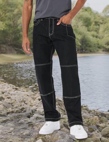 Dickies Mens Duratech Renegade Denim Jeans Work Utility Pants, Khaki, 30-38 US2