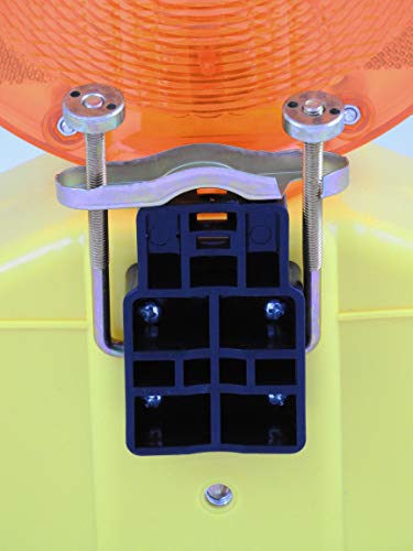 Warnleuchte UvV Baustellenleuchte mit LED-Technologie und Secura-Halter