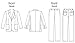 VOGUE PATTERNS V8719 Men's Jacket and Pants, Size MXX (40-42-44-46)