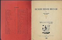 HORSE SENSE BRIDGE Easiest, Simplest, Quickest Way to Learn Contract Bridge B000XVRLNK Book Cover