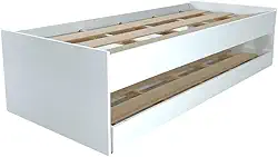 Cama Solteiro Bicama Ditália Cm-20 Cor:branco
