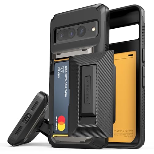 VRS DESIGN Damda Glide Hybrid Phone Case for Pixel 7 Pro, Functional Sturdy Case Compatible for Pixel 7 Pro Case (2022) Black by VRS DESIGN - Used condition - US$15.98