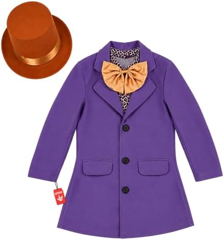 fun shack Candy Factory Boss Costume Kids, Halloween Costumes for Kids