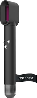 yystao - Funda protectora de silicona para secador de pelo, compatible con Dyson, Airwrap, protección contra caídas y elegante, color negro