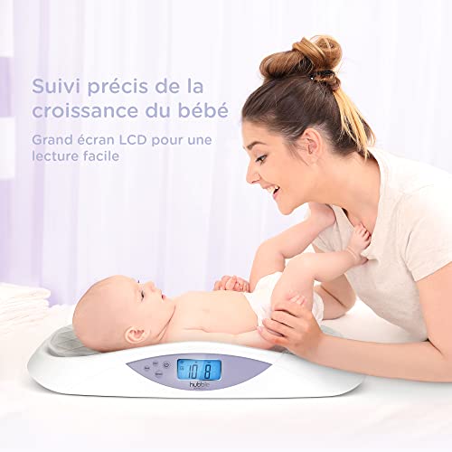 Pèse-bébé connecté haute précision à 4 capteurs avec fonction tare