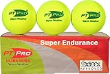 PT Pro New Ultra Dura Platform Tennis Summer Balls, 3 Balls, 1 Sleeve