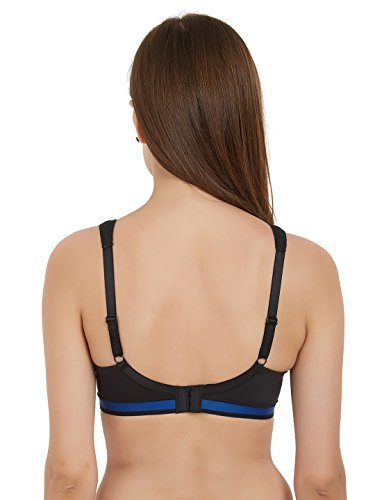 Image of SOIE Women Full Coverage Polyamide Spandex High Impact Padded Non Wired Sports Bra