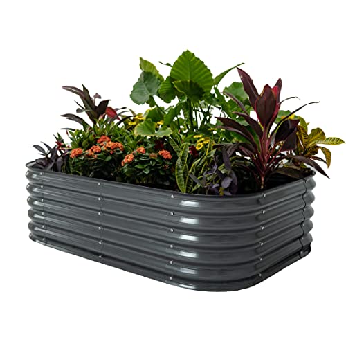 Vego garden Aluzinc Raised Garden Bed Kits, 17