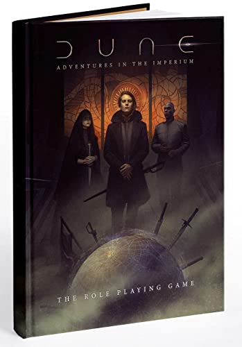 Modiphius Entertainment Dune RPG Core Rulebook, New Version of the 2D20 System, Science Fiction Strategy Role Play Game, For Ages 14 and up