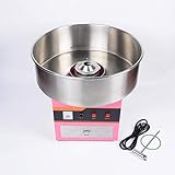 Liquor 110V 1300W Electric Cotton Candy Machine Commercial Candy Floss Maker Pink