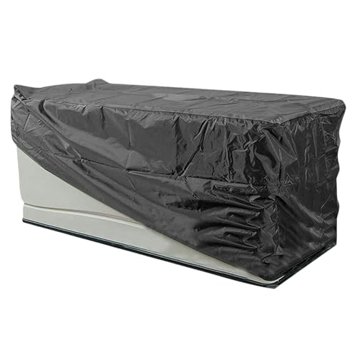 Easy Deck Box Cover – protectora antidesgaste | 123 x 62 x 55 cm/cubierta de de almacenamiento para todo tipo de clima para garaje, jardín, césped, patio, muelle, , camping, patio