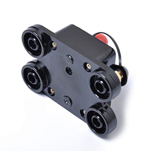 FAVOMOTO Disjuntor de 200 A Com Suporte de Fusível de Reinicialização Manual para Áudio Do Carro E P