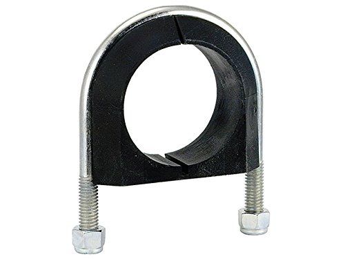 Alpha Series Cushioned U-Bolt, designed for tough jobs, secures pipe and tube runs to any flat surface