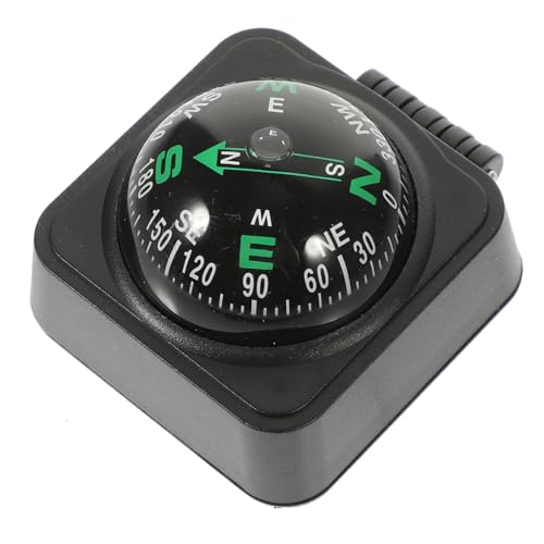 Cabilock Car Dashboard Compass Ball Navigation Tool for Vehicles and Boats Easy to Install Stylish Design for Outdoor Adventures Versatile Use Camping and Road Trips