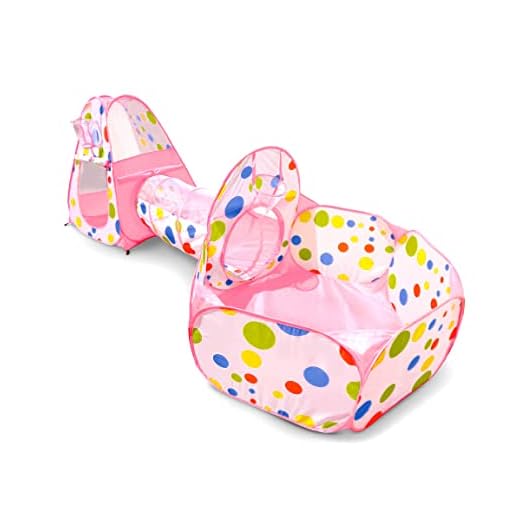 NUBUNI 3 en 1 Tienda Campaña Infantil : Piscina de Bolas + Casita Infantil + Tunel Infantil: Plegable Parque Bebe Bolas Infantil Jardín Exterior Interior Juguetes Niños Niñas Bebes Casitas Tela Tipi C