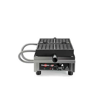 4 x 4 Brüsseler 180° Waffeleisen Krampouz 230V
