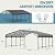 EBE 20' x 20' Metal Carport, Heavy Duty Outdoor Carport with Galvanized Steel Roof and Updated Frame Structure, Garage Car Shelter Shade for SUV, Truck and Boats