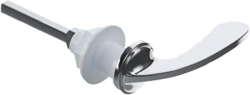 PlumbEZ Toilet Cistern Handle with Adjustable Arm, Durable Replacement Easy Installation Cistern Handle Compatible with Most Toilets