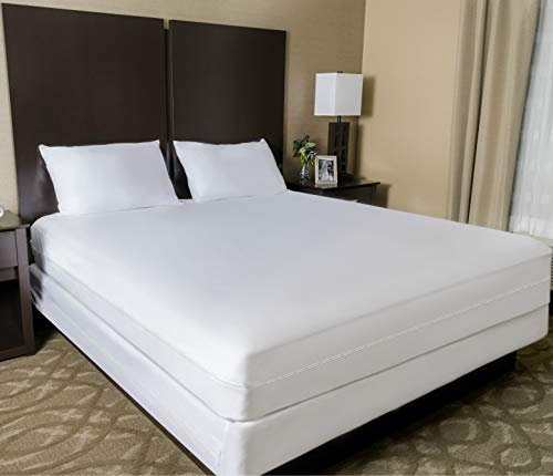 King Mattress Protector Bedbug Waterproof Zippered Encasement Hypoallergenic Premium Quality Cover Protects Against Dust Mites Allergens - Thumbnail 4