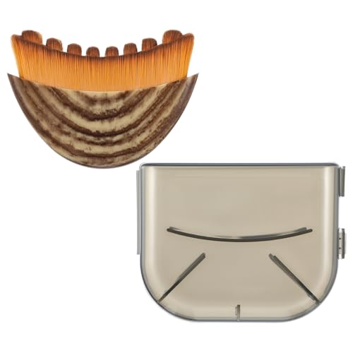 KFHENSOMR Lymphatic Contour Face Brush Lymphatic Drainage Massager Soft Bristles