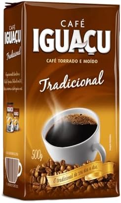 Iguaçu Café Torrado e Moído Iguaçu Tradicional a Vácuo 500g