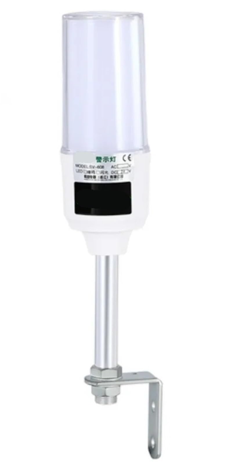 Luz LED de alarma de sirena de 12 V/24 V/220 V con luz de advertencia de zumbador, lámpara de señal roja/verde/amarilla, indicador de alerta, capa de torre (brújula constante de 220 V)