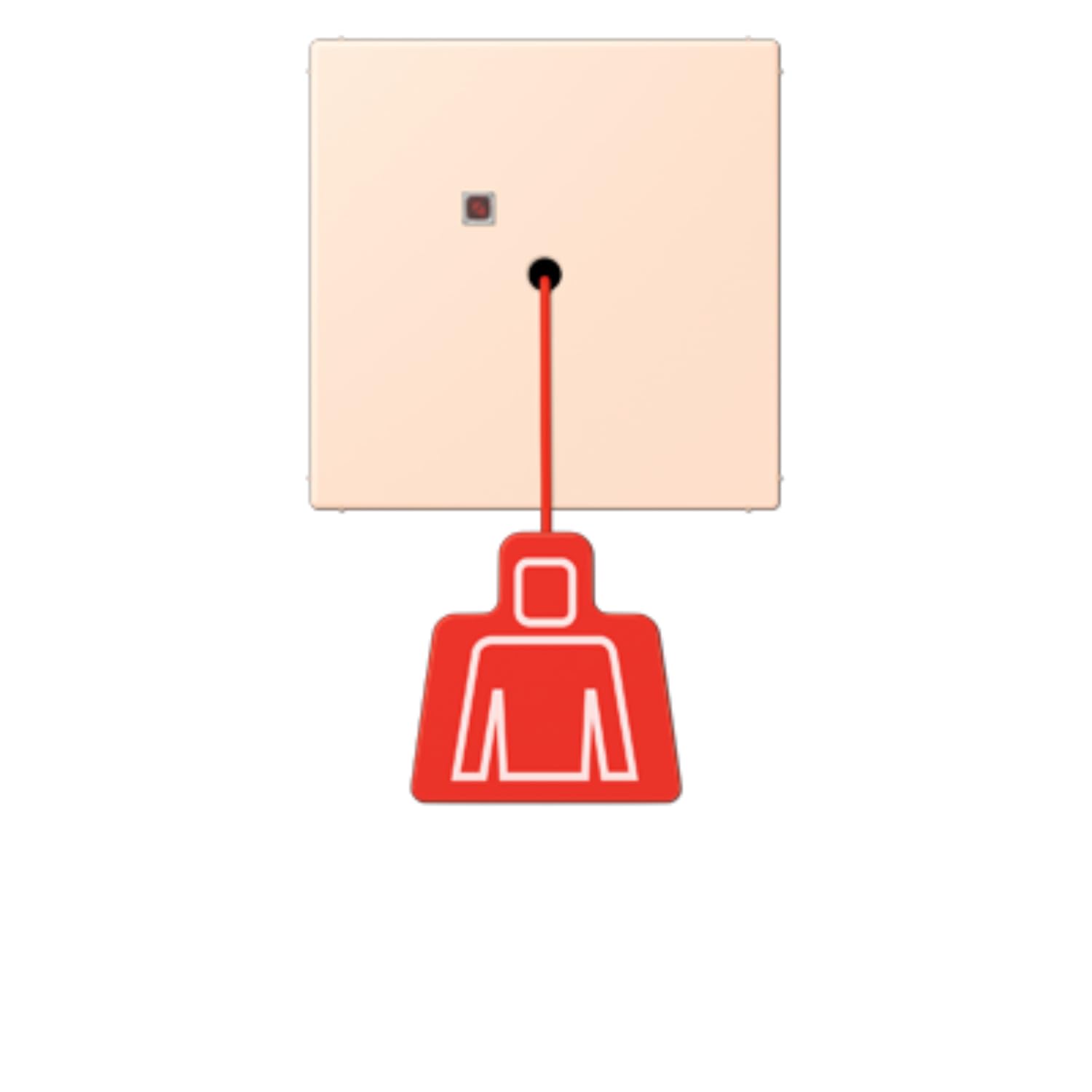 Bouton poussoir avec poignée JUNG NRSLC0834ZT228 pour simplifier vos circuits