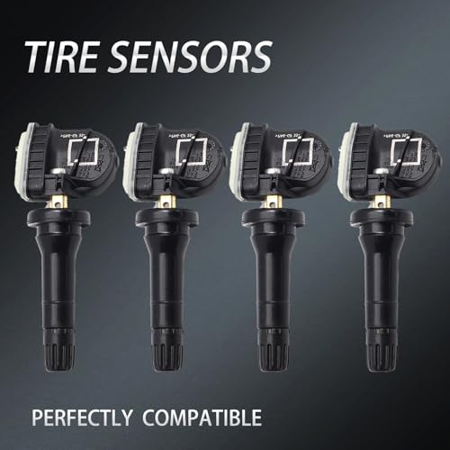 YananAC 4 Stück TPMS Reifendrucksensor RDKS Sensoren 2036832 für Ford B-Max C-Max II Focus III 2318530 Reifendruckkontrollsystem Reifendruckkontrolle 1862980 3021 2562276 5054208001135