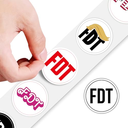Calcomanías anti Trump 2025 y pegatinas de vinilo autoadhesivas para coche FDT 2