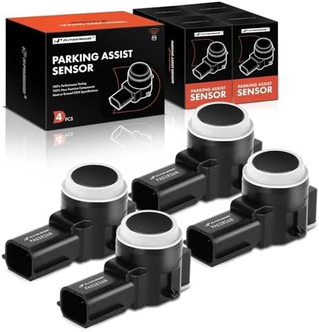 A-Premium 4-PC Reverse Backup Parking Assist Sensor Compatible wi...