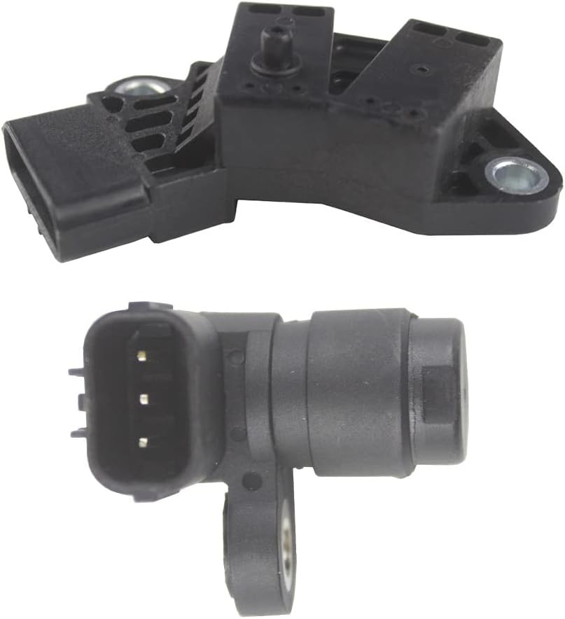 2pcs Crankshaft + Camshaft Position Sensor Kits for 2003-2009 Acura MDX; 2005-2010 Acura RL; 2004-2008 Acura TL