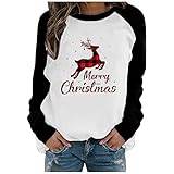 T-Shirt Damenen Langärmliches Weitee Tunikas Hemder Rundhalsausschnitt Herbst Radfahren T-Shirts Frauen Bohostyle Baumwolle Mit Taschen Luftiges Schlichte SC0311