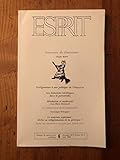  Revue Esprit Juin 1988 Souvenirs du féminisme