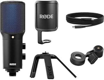 RØDE NT-USB USBマイク Amazon | Rode NTUSB 万能スタジオ品質USBマイクバンドル.Acc付き