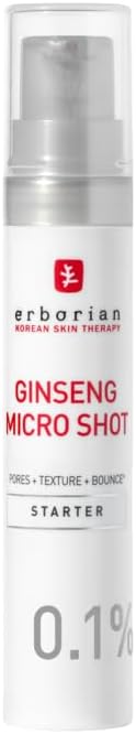 Sérum Erborian Ginseng Micro Shot com ginseng e colágeno