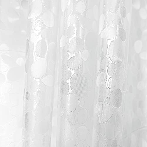 Trimming Shop 3D Pebbles Shower Curtain PVC Waterproof Bath Curtain - Image 3
