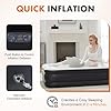 Amazon.com: Air Mattress Full with Built in Pump,18'' Twin Size ...
