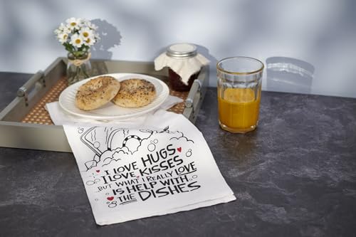 Primitives-by-Kathy-I-Love-Hugs-Kitchen-Towel Primitives by Kathy I Love Hugs Kitchen Towel
