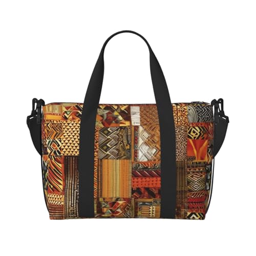 Sac de bagage patchwork spacieux pour organiser tous vos essentiels de voyage