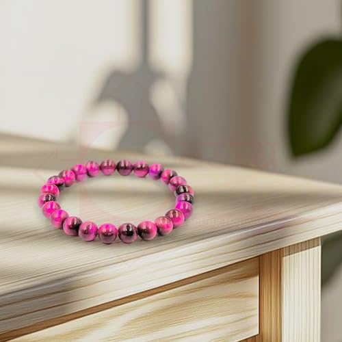 Image of Certified Crystal Bracelet | 8mm Beads | Stretchable Healing Bracelet | Bracelets for Men and Women |