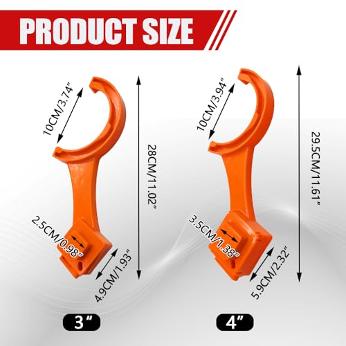 Image of Zufoty 2 PCS RV Sewer Hose Wrench, Multi Purpose Fittings Wrench to Connect and Disconnect Sewer Hoses, Fits Most 3 Inch and 4 Inch Male /Female RV Sewer Caps, RV Accessories