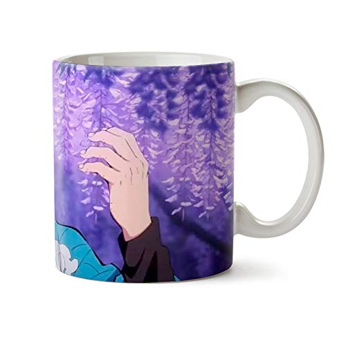 Caneca Demon Slayer Tanjiro Flores