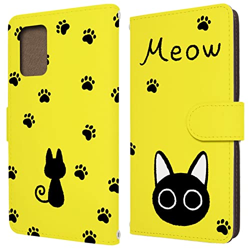 Xiaomi Redmi Note10 JE XIG02 / Redmi Note10T P[X 蒠^ X}zP[X U[ Jo[ J L lR 킢 Black Cat [fUCC/CG[] VI~ bh~ m[g eJE