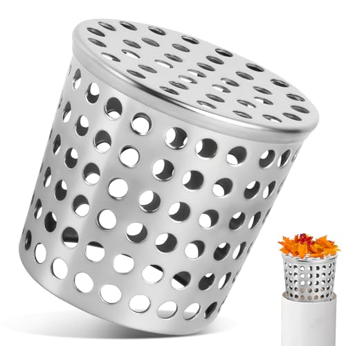 KOVSGQ Protectores de Canalón 50-63mm Protector De Canalones y Bajantes Rejilla Desague Jardin Filtro de Hojas de Acero Inoxidable Que Evita Obstrucciones por Hojas y Residuos para Tejado