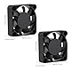 GeeekPi 2pcs Raspberry Pi 5 Quiet Cooling Fan, Raspberry Pi 5 Fan 40x40x10mm 4010 Fan DC 5V Brushless CPU Cooling Fan Cooler Radiator for Raspberry Pi 5