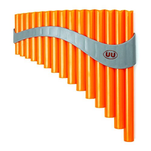 15 Pipes Plastic G Key Pan Flute Chinese Traditional Musical Instrument Pan Pipes In Left Hand #TOP13
