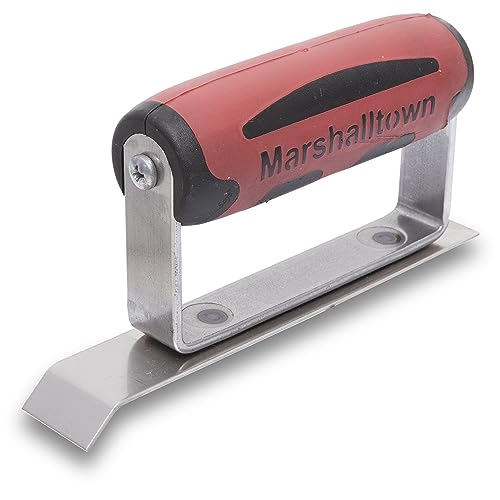 MARSHALLTOWN Chamfer Stainless Steel Hand Edger, 1x6x1/2 in, USA Assembled