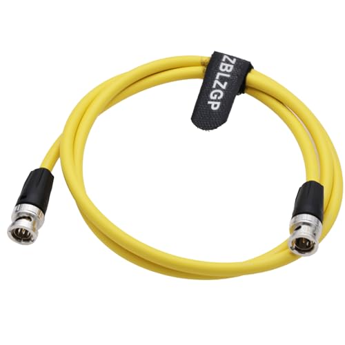 Amazon.co.jp: ZBLZGP 12G 75オームHD-SDIビデオ同軸ケーブルBNC オス